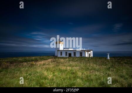 Leuchtturm Duncansby Head in John o' Groats, Schottland Stockfoto