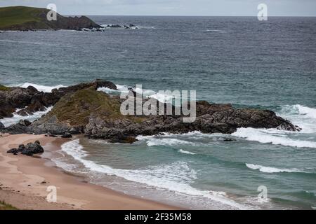 Sango Sands in der Nähe von Durness, Schottland Stockfoto