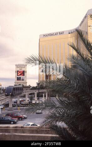 Las Vegas Nevada USA im Jahr 2000 Stockfoto