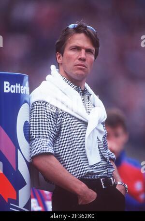 Zivilkleidung. März 2021, 21st. Lothar Matthäus feiert am 21. März 2021 seinen 60th. Geburtstag. Archivfoto: Lothar MATTHÄUS, Deutschland, Fußballspieler, in Zivilkleidung. 05,06.1997l Â Nutzung weltweit Credit: dpa/Alamy Live News Stockfoto