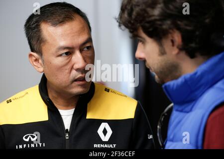 MIA SHARIZMAN Ismail (mal), Renault Sport Academy Director, Portrait, während der Wintertests Formel Renault Eurocup auf Kurs Paul Ricard, Le Castellet, Frankreich, 15. Bis 16. März 2019 - Foto Jean Michel Le MEUR / DPPI Stockfoto