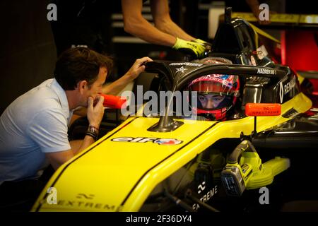 DAVID Hadrien (Fra), Formula Renault Eurocup Team MP Motorsport, Portrait bei den Eurocup Formula Renault Rookie Tests in Abu Dhabi, vom 27. Bis 28th 2019. oktober. Foto Jean Michel Le MEUR / DPPI Stockfoto