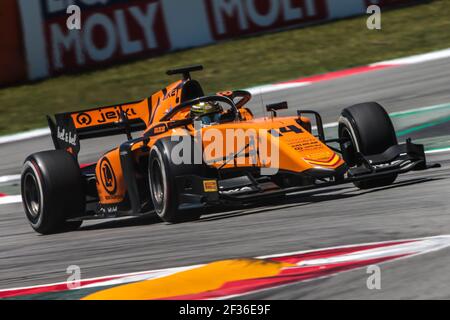 14 BOCCOLACCI Dorian, Campos Racing, Action während der FIA Formel 2 Meisterschaft 2019 in Spanien vom 10. Bis 12. Mai in Barcelona - Foto Sebastiaan Rozendaal/Dutch Photo Agency/DPPI Stockfoto
