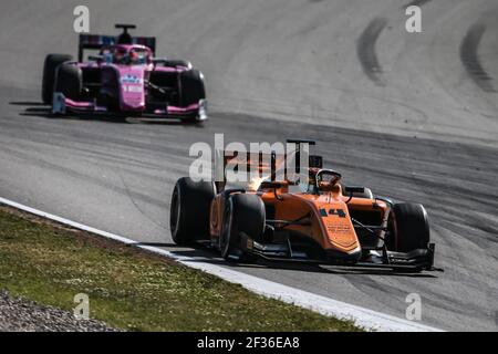 14 BOCCOLACCI Dorian, Campos Racing, Action während der FIA Formel 2 Meisterschaft 2019 in Spanien vom 10. Bis 12. Mai in Barcelona - Foto Diederik van der Laan/Dutch Photo Agency/DPPI Stockfoto