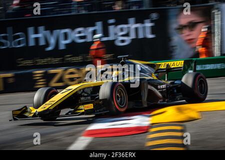 07 ZHOU Guanyu, Uni Virtuosi Racing, Action während der FIA Formel 2 Meisterschaft 23 in Monaco vom 25. Bis 2019. Mai - Foto Diederik van der Laan / Dutch Photo Agency / DPPI Stockfoto