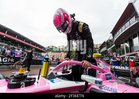 19 HUBERT Anthoine, BWT Arden, Aktion während der FIA Formel 2 Meisterschaft 2019 in Monaco vom 23. Bis 25. Mai - Foto Sebastiaan Rozendaal / Niederländische Fotoagentur / DPPI Stockfoto