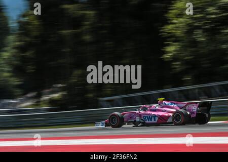 19 HUBERT Anthoine, BWT Arden, Aktion während der FIA Formel 2 Meisterschaft 2019 vom 28. Bis 30. Juni in Spielberg, Österreich - Foto Diederik van der Laan / DPPI Stockfoto