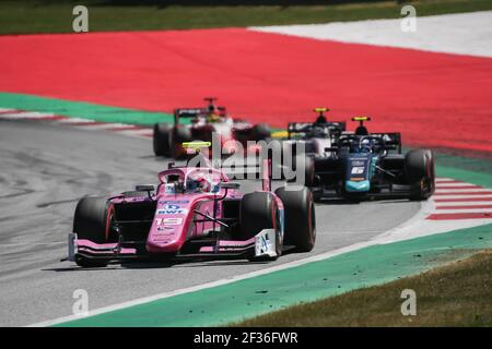 19 HUBERT Anthoine, BWT Arden, Aktion während der FIA Formel 2 Meisterschaft 2019 vom 28. Bis 30. Juni in Spielberg, Österreich - Foto Sebastiaan Rozendaal / DPPI Stockfoto