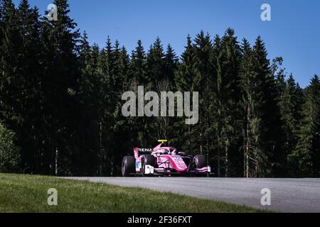 19 HUBERT Anthoine, BWT Arden, Aktion während der FIA Formel 2 Meisterschaft 2019 vom 28. Bis 30. Juni in Spielberg, Österreich - Foto Sebastiaan Rozendaal / DPPI Stockfoto