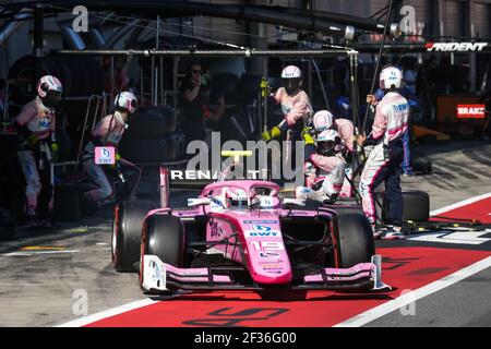 19 HUBERT Anthoine, BWT Arden, Aktion während der FIA Formel 2 Meisterschaft 2019 vom 28. Bis 30. Juni in Spielberg, Österreich - Foto Sebastiaan Rozendaal / DPPI Stockfoto