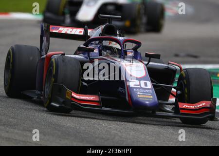 20 ALESI Giuliano, Trident, Action während der FIA Formel 2 Meisterschaft 2019, Italien, in Monza vom 5. Bis 8. september - Foto Sebastiaan Rozendaal / DPPI Stockfoto