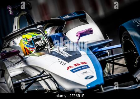 27 SIMS Alexander (gbr), BMW iFE,18 Team BMW i Andretti Motorsport, Aktion während der Formel-E-Meisterschaft 2019, in Rom, Italien, 12. Bis 14. april - Foto Francois Flamand / DPPI Stockfoto