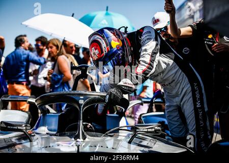 23 BUEMI Sebastien (che), Nissan IM01 Team Nissan e-Dams, Action Grille de deStart Startaufstellung während der Formel-E-Meisterschaft 2019, vom 25. Bis 26. januar 2019 in Santiago du Chili, Chili - Photo Germain Hazard / DPPI Stockfoto