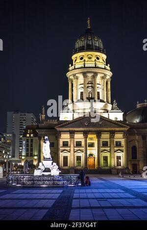 Deutscher Dom am Gendarmenmarkt Berlin Stockfoto