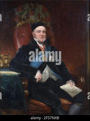 Prinz Augustus Friedrich, Herzog von Sussex von Thomas Phillips. Stockfoto