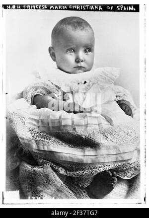 Prinzessin Maria Christina von Spanien Stockfoto