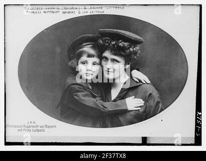 Prinzessin-Rupprecht (Bayern) und Sohn Luitpold Stockfoto