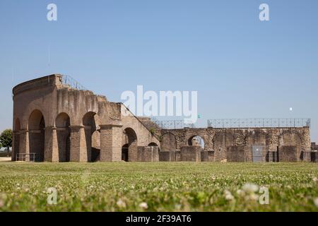 Geographie / Reisen, Deutschland, Nordrhein-Westfalen, Niederrhein, Xanten, LVR Archäologischer Park / AP, Additional-Rights-Clearance-Info-not-available Stockfoto