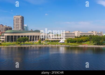 Geographie / Reisen, Kanada, Ottawa, Gatineau, Kanadisches Geschichtsmuseum, Kanadisches Museum von Civilizat, Additional-Rights-Clearance-Info-not-available Stockfoto