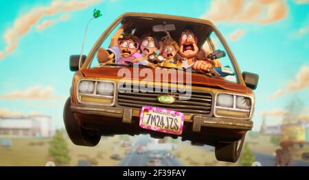 CONNECTED (2021) -Originaltitel: THE MITCHELLS VS. DIE MASCHINEN-, Regie Michael RIANDA und JEFF ROWE. Kredit: COLUMBIA BILDER/SONY BILDER ANIMATION / Album Stockfoto