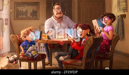 CONNECTED (2021) -Originaltitel: THE MITCHELLS VS. DIE MASCHINEN-, Regie Michael RIANDA und JEFF ROWE. Kredit: COLUMBIA BILDER/SONY BILDER ANIMATION / Album Stockfoto