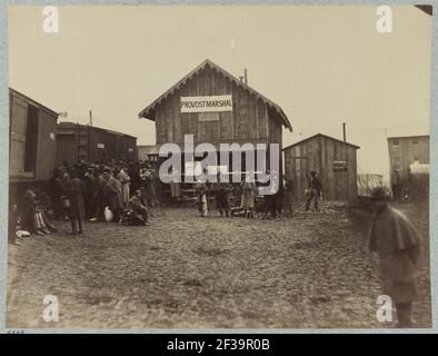 Büro des Provost Marschalls, Acquia (d. h. Aquia) Creek Landing, Va., Februar 1863 Stockfoto