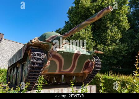 Bayeux (Normandie, Nordwestfrankreich): Das Museum D-Day und Schlacht der Normandie zeigt alle Kämpfe, die in Basse-Normandie vom Juni 7 stattfanden Stockfoto