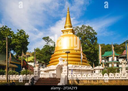 Sath Paththini Devalaya von dambulla goldenen Tempel in dambulla, sri lanka Stockfoto