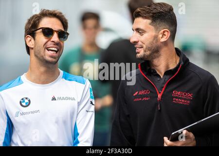 DA COSTA Antonio Felix (por), BMW iFE,18 Team BMW i Andretti Motorsport und LOPEZ Jose Maria (arg), Penske EV-3 Team Geox Racing, Portrait während der Formel-E-Meisterschaft 2019, in Bern, Schweiz vom 20. Bis 22. juni - Foto Clement Luck / DPPI Stockfoto