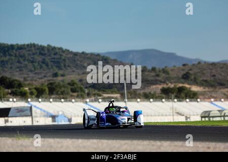 27 SIMS Alexander (gbr), Spark-BMW BMW iFE,20, BMW i Andretti Motorsport, Aktion während der Formel-E-Tests 2019, in Valencia, Spanien, vom 15. Bis 18. oktober - Foto Xavi Bonilla / DPPI Stockfoto