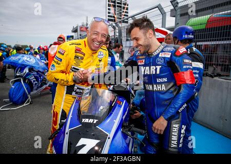 CORONEL TOM, (NIEDERLANDE), COMTOYOU RACING, CUPRA TCR, auf der EWC Starting Grid während des 2019 FIA WTCR World Touring Car Cup Rennen der Slowakei auf dem Slovakia Ring, vom 10. Bis 12. Mai - Foto Florent Gooden / DPPI Stockfoto