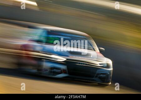 22 FREDERIC VERVISCH, (BELGIEN), COMTOYOU TEAM AUDI SPORT, AUDI RS3 LMS, Aktion beim FIA WTCR World Touring Car Race 2019 in Marokko in Marrakesch, vom 5. Bis 7. April - Foto Florent Gooden / DPPI Stockfoto