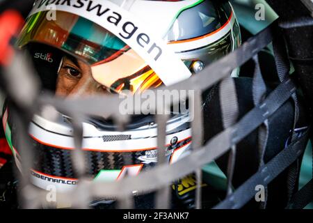 BENNANI Mehdi, (MAR), SLR VW Motorsport, Volkswagen Golf GTI TCR, Portrait während des FIA WTCR World Touring Car Cup 2019 in Portugal, Vila Real vom 5. Bis 7. juli - Foto Florent Gooden / DPPI Stockfoto