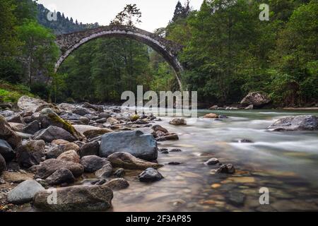 Firtina Tal in Rize Stockfoto