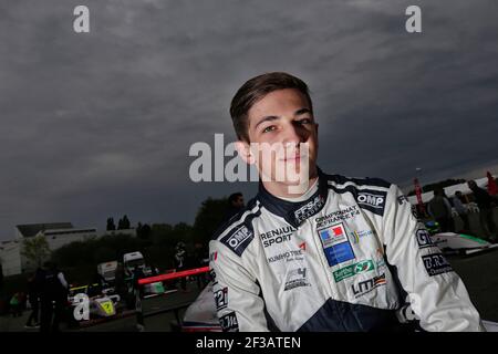 DAVID Hadrien (Fra), F4 FFSA Akademie, Porträt während der 2019 FFSA GT4 französisch Meisterschaft, vom 19. Bis 22. april, in Nogaro, Frankreich - Foto Jean Michel Le MEUR / DPPI Stockfoto