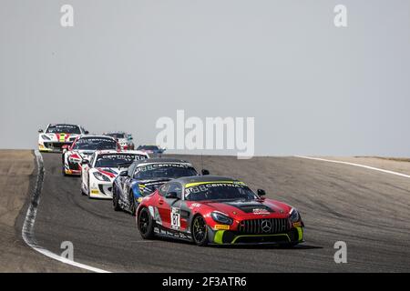 87 PLA Jim (Fra), BEAUBELIQUE Jean Luc (Fra), Mercedes AMG Team Akka-ASP, Aktion während der 2019 FFSA GT Circuit französisch Meisterschaft, vom 5. Bis 7. Juli in Ledenon, Frankreich - Foto Marc de Mattia / DPPI Stockfoto