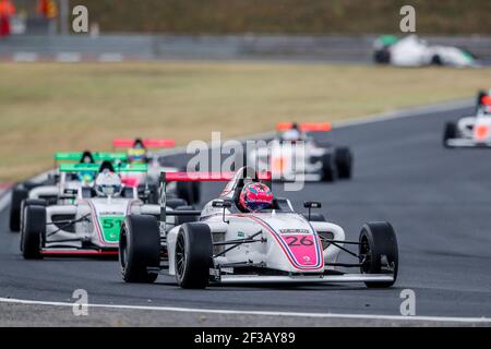 26 DAVID Hadrien (Fra), F4 FFSA Akademie, Aktion während der FFSA F4 Französisch Meisterschaft in Ungarn, 6. Bis 8. september, in Ungarn - Foto Marc de Mattia / DPPI Stockfoto