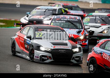 22 VERVISCH Frederic, (Bel), Comtoyou Team Audi Sport, Audi RS3 LMS, Aktion während des FIA WTCR World Touring Car Cup 2019 in Malaysia, in Sepang vom 13. Bis 15. dezember - Foto Florent Gooden / DPPI Stockfoto