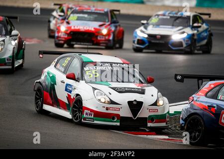 55 QING HUA Ma, (CHN), Team Mulsanne, Alfa Romeo Giulietta TCR, Aktion während des FIA WTCR World Touring Car Cup 2019 in Malaysia, in Sepang vom 13. Bis 15. dezember - Foto Florent Gooden / DPPI Stockfoto