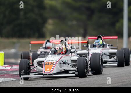 48 VALENTE Enzo (Fra), F4 FFSA Academy, Aktion während der 2019 FFSA GT Circuit französisch Meisterschaft, vom 11. Bis 13. oktober in Le Castellet, Frankreich - Foto Marc de Mattia / DPPI Stockfoto