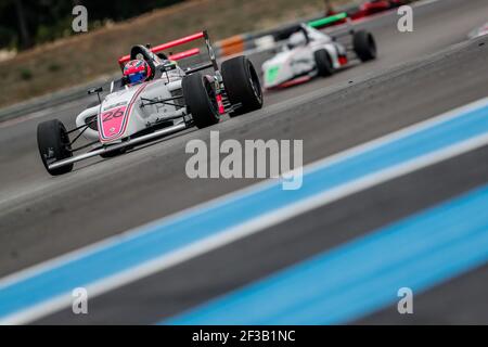 26 DAVID Hadrien (Fra), F4 FFSA Academy, Aktion während der 2019 FFSA GT Circuit französisch Meisterschaft, vom 11. Bis 13. oktober in Le Castellet, Frankreich - Foto Marc de Mattia / DPPI Stockfoto