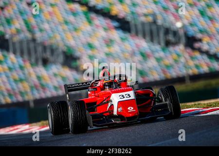 33 FERNANDEZ Sebastian (esp), Formel Renault Eurocup Team Arden, Aktion während der Wintertests Formule Renault Eurocup auf Magny Cours, 5. Bis 7. März 2019 - Foto Jean Michel Le MEUR / DPPI Stockfoto