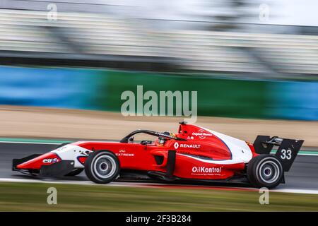33 FERNANDEZ Sebastian (esp), Formel Renault Eurocup Team Arden, Aktion während der Wintertests Formule Renault Eurocup auf Magny Cours, 5. Bis 7. März 2019 - Foto Jean Michel Le MEUR / DPPI Stockfoto