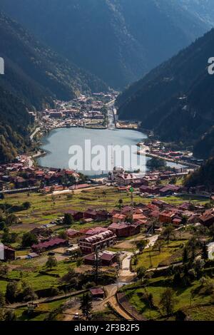 Uzungol Bergsee Stockfoto