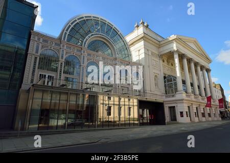 Royal Opera House (ROH), Bow Street, Covent Garden, London, Großbritannien Stockfoto