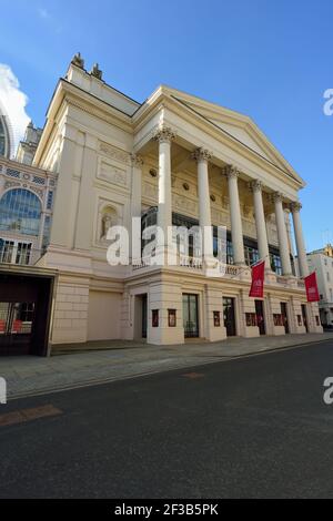 Royal Opera House (ROH), Bow Street, Covent Garden, London, Großbritannien Stockfoto