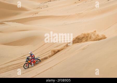 03 PREIS Toby (aus), KTM, KTM Factory Team, Moto, Action während der Dakar 2019, Etappe 5, Moquegua - Arequipa, peru, am 11. januar - Foto Antonin Vincent / DPPI Stockfoto