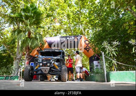 208 HINOJO LOPEZ Jose Antonio (esp), GIL Diego Ortega (esp), Buggy Masters Team und Xraids, BRP Can-am Maverick X3 XDS/XRS, SSV, T3 P, Ambiente während der Abnahme der Rallye du Maroc 2019 in Fes vom 3. Bis 4. Oktober - Foto Julien Delfosse / DPPI Stockfoto