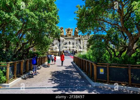 Cinecittà Welt, Cabiria Platz, Rom, Latium, Italien, Europa Stockfoto