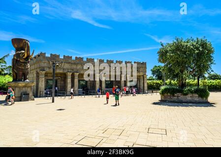 Cinecittà Welt, Cabiria Platz, Rom, Latium, Italien, Europa Stockfoto